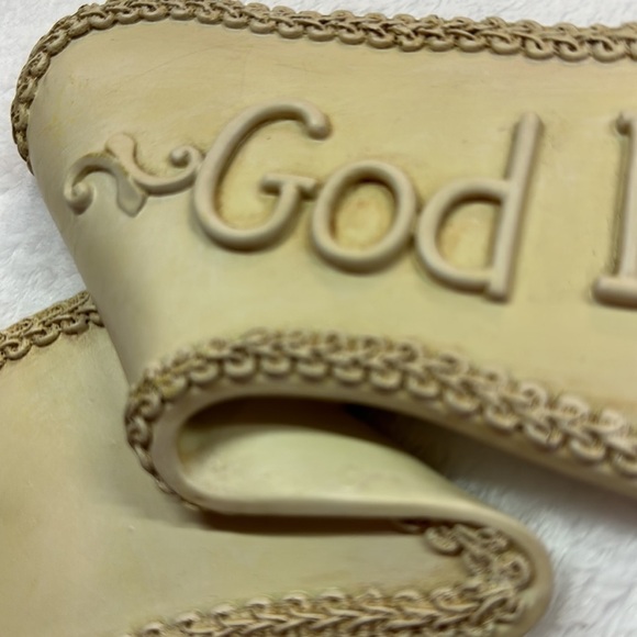 Collections Etc. Wall Decor “God Bless This House” Banner Style Resin Wall Art - Picture 6 of 12